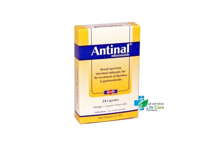 ANTINAL 200 MG 24  CAPSULES - Life Care Pharmacy