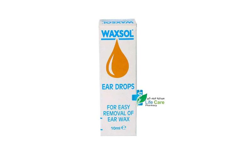 WAXSOL EAR DROPS 10 ML - Life Care Pharmacy