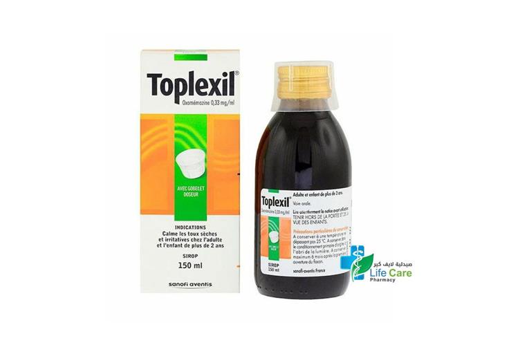 TOPLEXIL SYRUP 150ML - Life Care Pharmacy