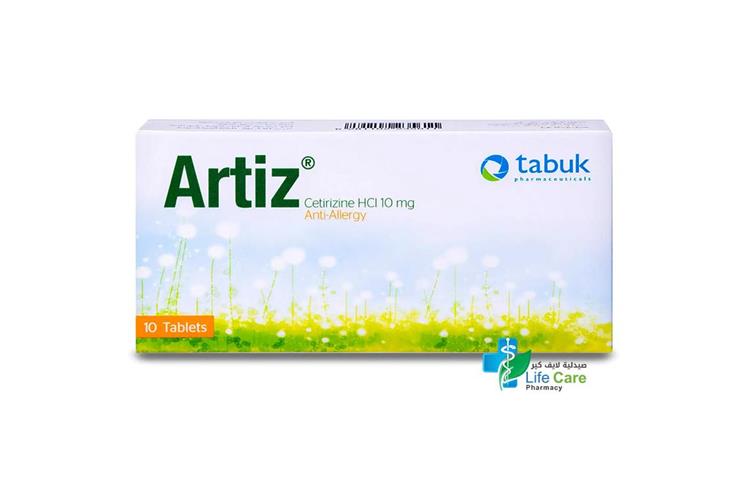 ARTIZ 10 MG 10 TAB - Life Care Pharmacy