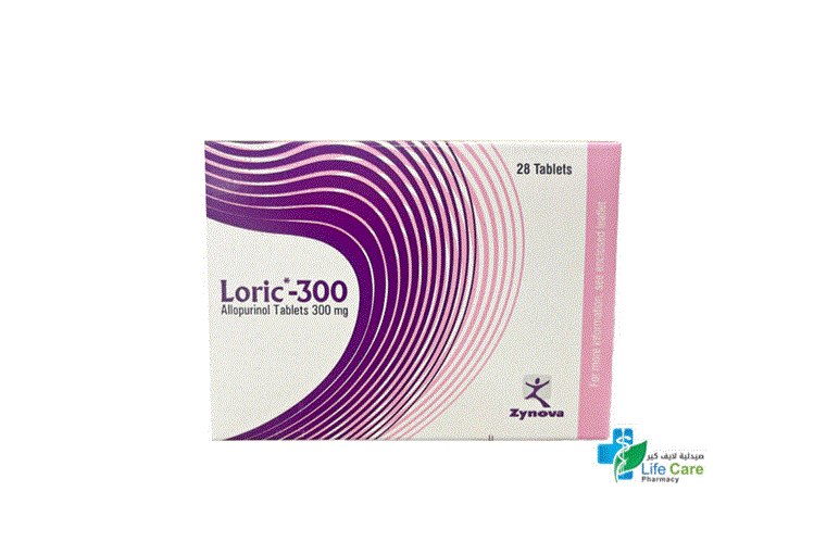 LORIC 300 MG 28 TABLETS - Life Care Pharmacy
