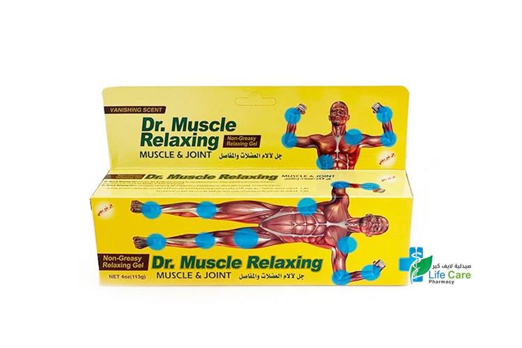 DR MUSCLE RELAXING GEL 113GM - Life Care Pharmacy
