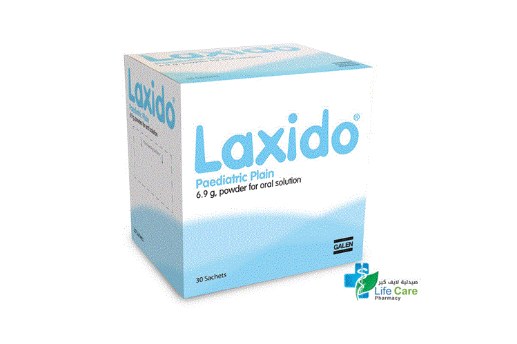 LAXIDO PAEDIATRIC PLAIN ORAL SOLUTION 30 SACHETS - Life Care Pharmacy