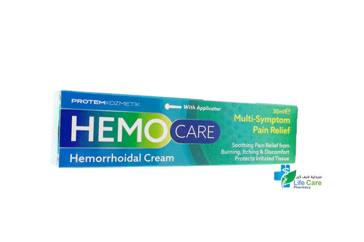 HEMOCARE CREAM 30 ML - Life Care Pharmacy