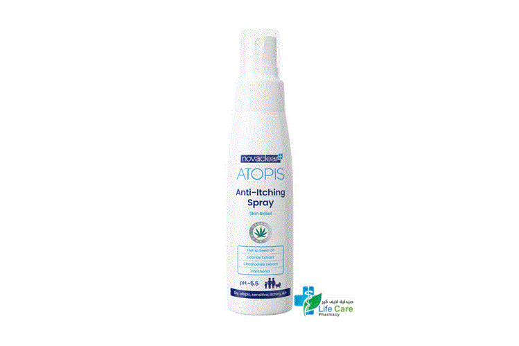 NOVACLEAR ATOPIS ANTI ITCHING SPRAY 100 ML - Life Care Pharmacy