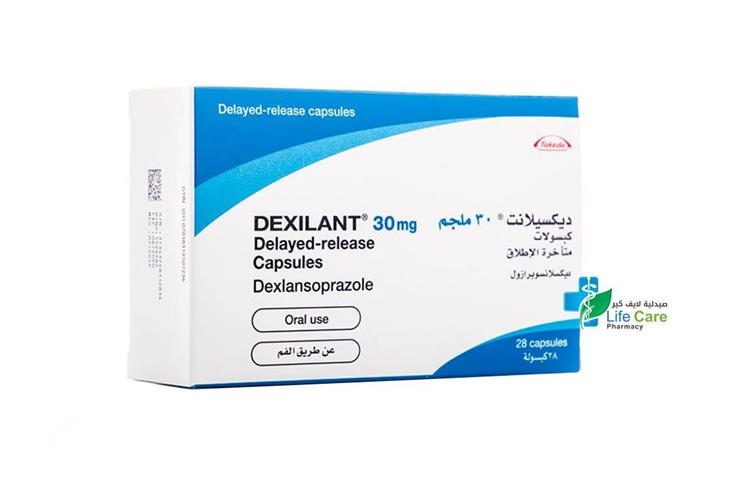 DEXILANT 30 MG 28 CAPSULES - Life Care Pharmacy