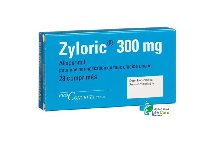ZYLORIC 300MG 28 TAB - Life Care Pharmacy