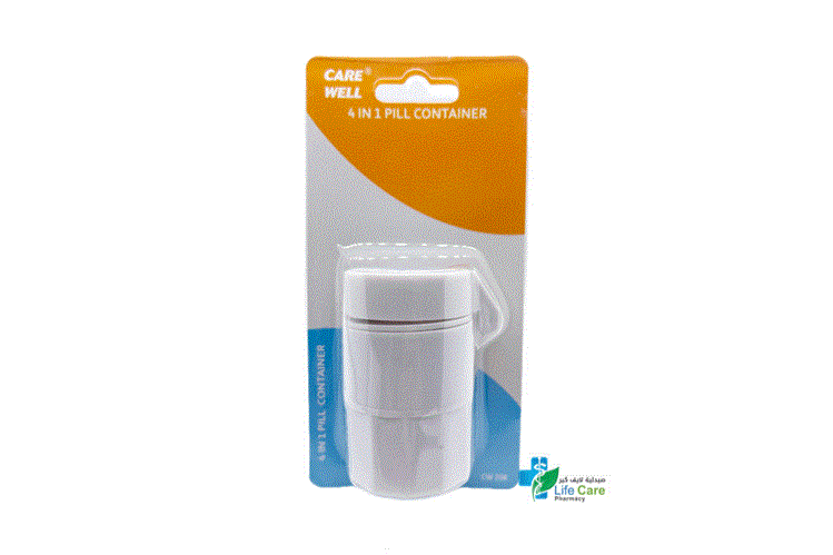 CARE WELL 4 IN 1 PILL CONTAINER - Life Care Pharmacy