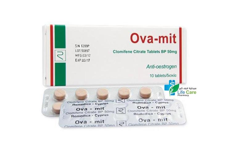 OVA MIT 50MG 10 TAB - Life Care Pharmacy