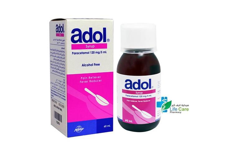 ADOL SYRUP 60ML - Life Care Pharmacy