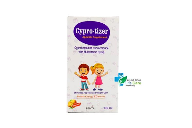 CYPRO TIZER SYRUP 100ML - Life Care Pharmacy