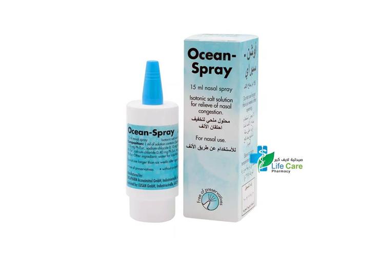 OCEAN SPRAY 15 ML - Life Care Pharmacy
