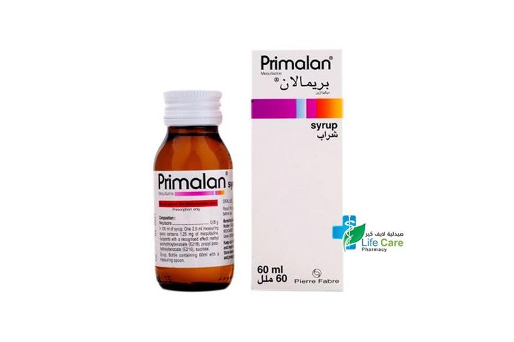 PRIMALAN SYRUP 60 ML - Life Care Pharmacy