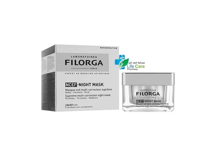 FILORGA NCEF NIGHT MASK 50 ML - Life Care Pharmacy