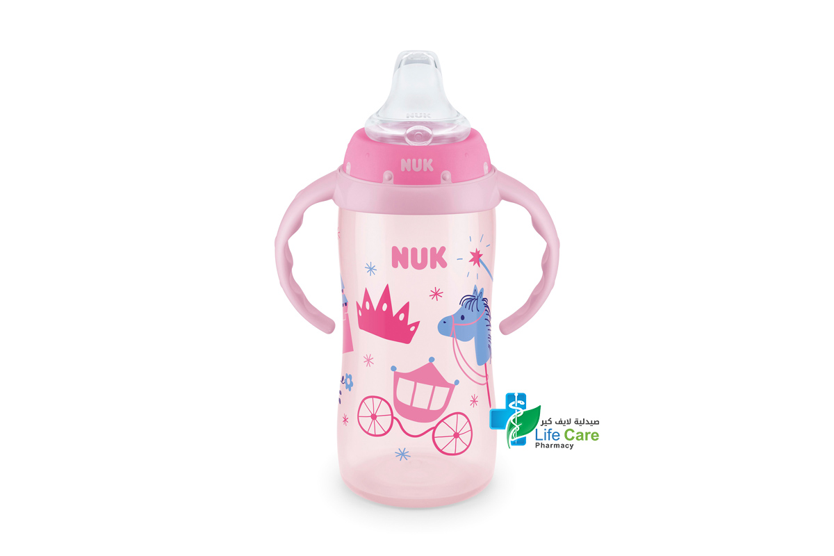 NUK LARGE LEARNER CUP 8 PLUS MONTH 300ML - Life Care Pharmacy