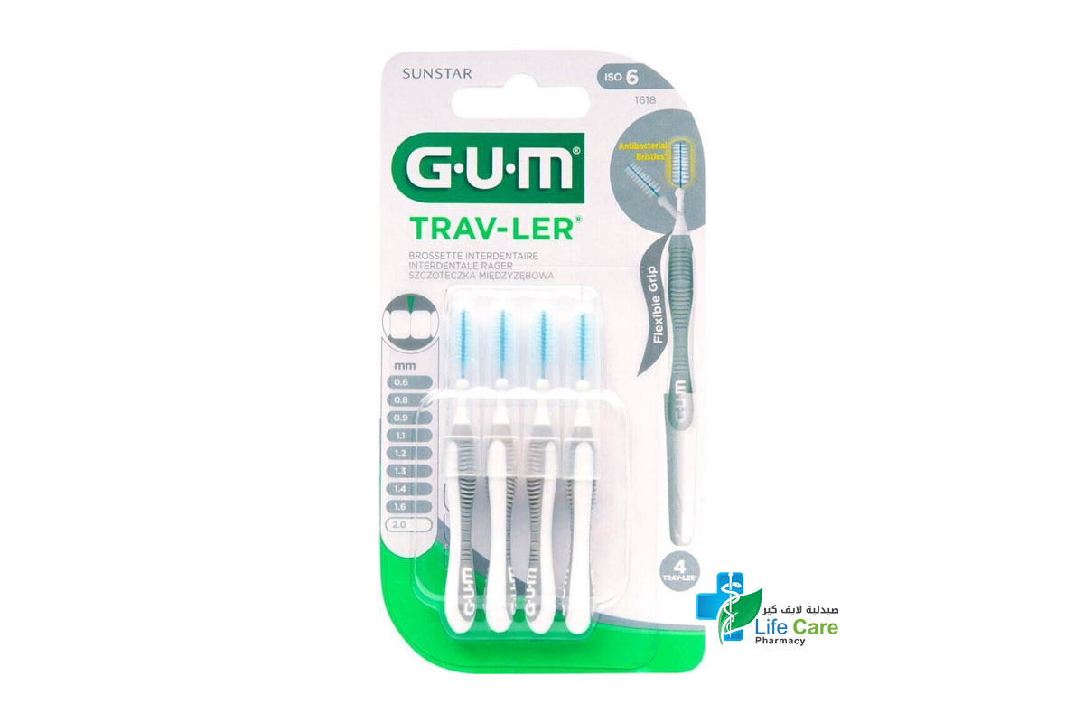 GUM TRAVELER 2.0MM - Life Care Pharmacy