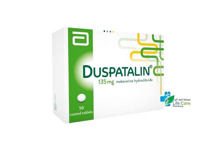 DUSPATALIN 135 MG 50 TABLETS - Life Care Pharmacy
