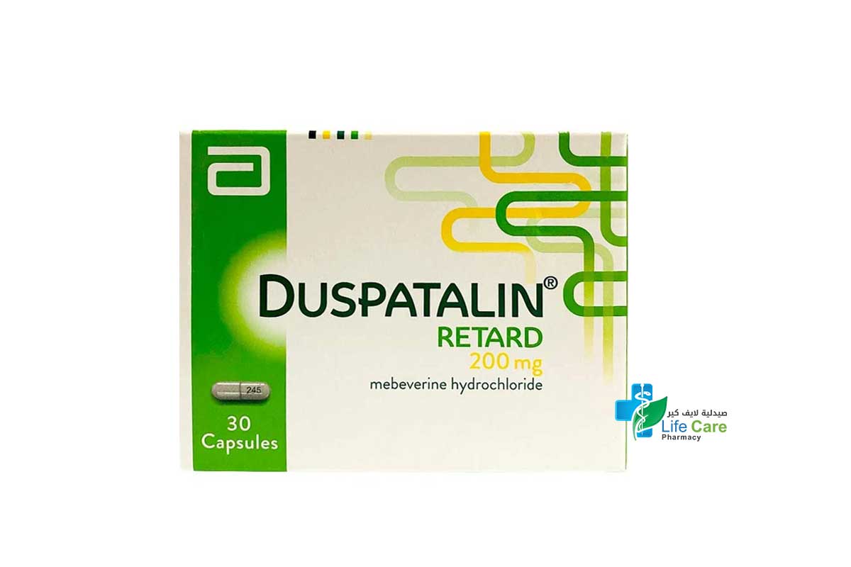 DUSPATALIN RETARD 200 MG 30 CAPS - Life Care Pharmacy