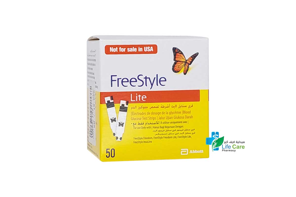 FREESTYLE LITE 50 STRIP - Life Care Pharmacy