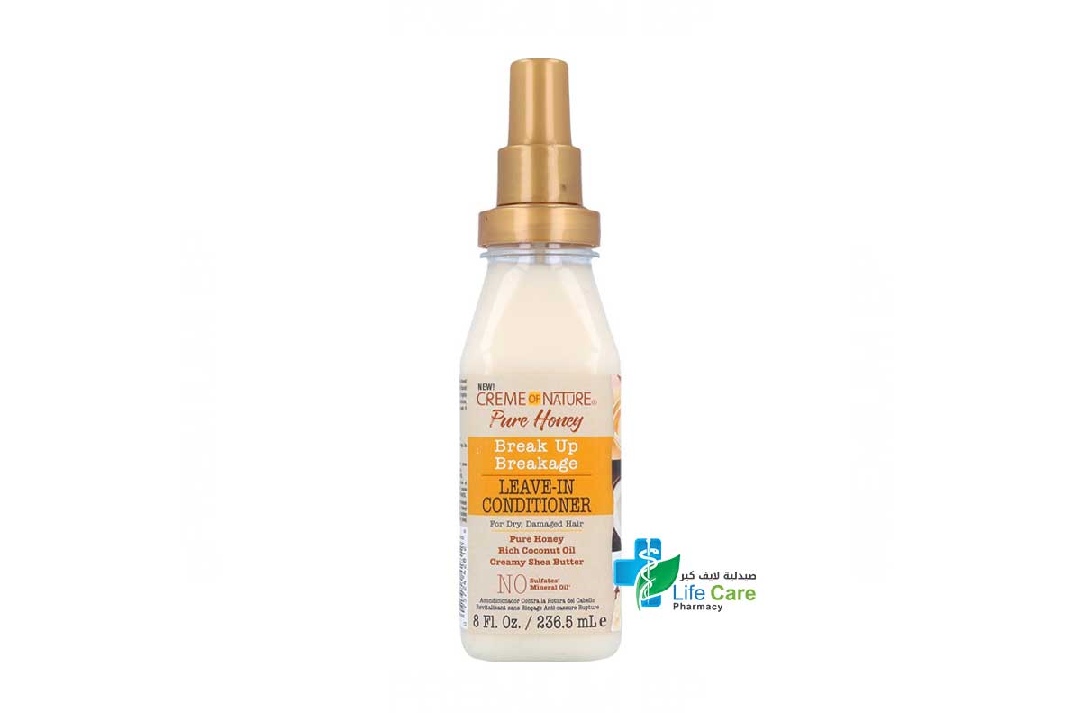 PURE HONEY BREAKAGE LEAVE IN CONDITIONER SPRAY 236.5ML - Life Care Pharmacy