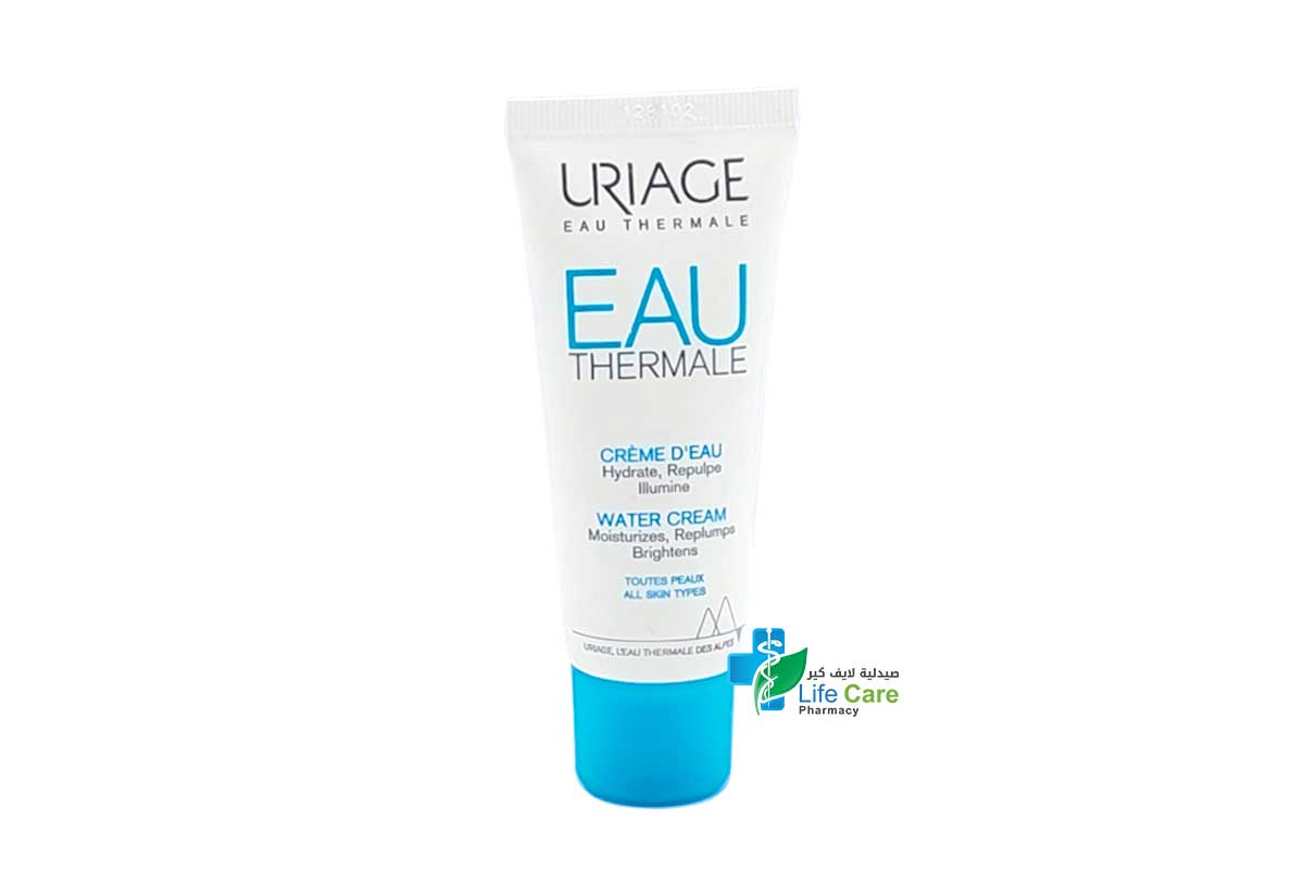 URIAGE EAU THERMALE RICH WATER CREAM 40ML - Life Care Pharmacy