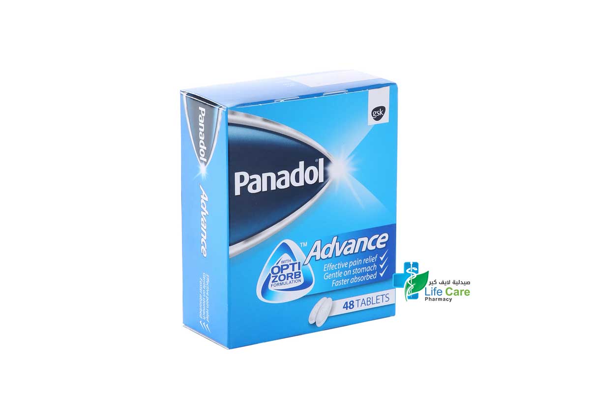 PANADOL ADVANCE 500 MG 48 TAB - Life Care Pharmacy
