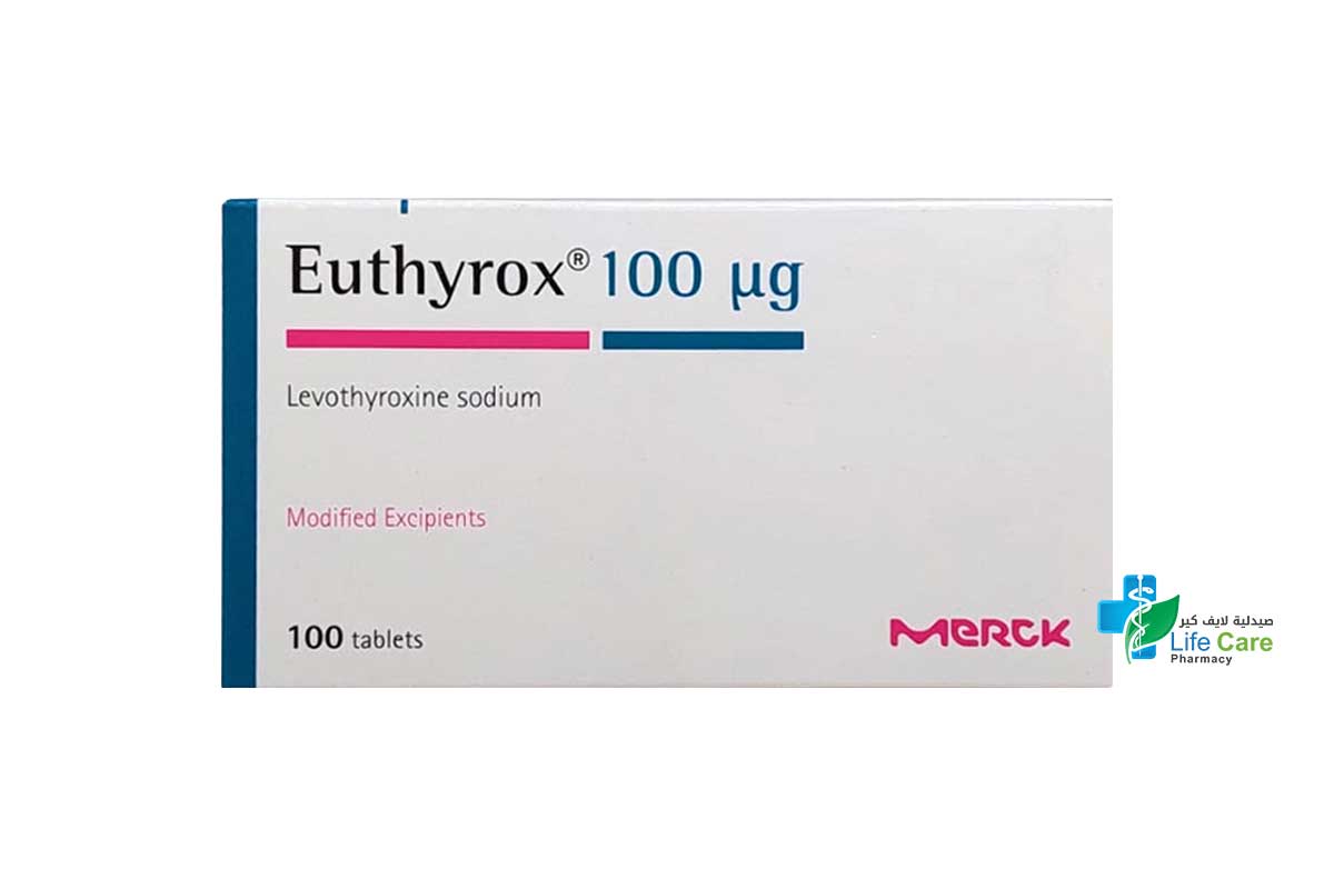 EUTHYROX 100 MCG 100 TAB - Life Care Pharmacy