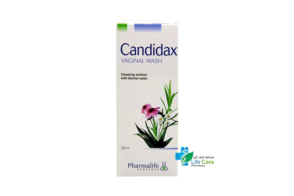 CANDIDAX VAGINAL WASH 200 ML - Life Care Pharmacy