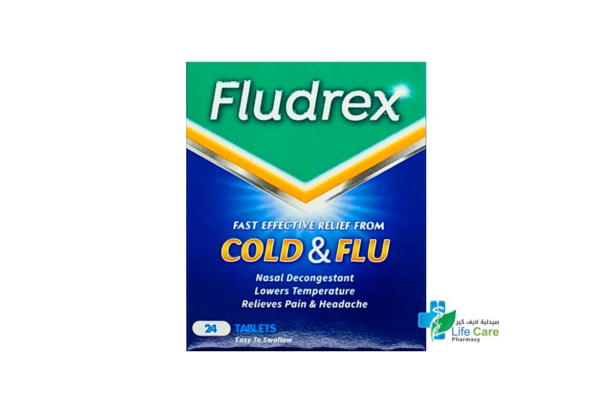 FLUDREX 24 TABLET - Life Care Pharmacy