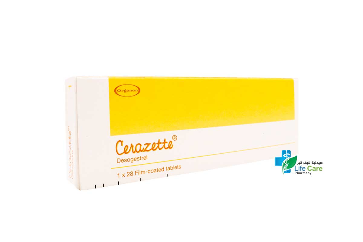 CERAZETTE 28TAB - Life Care Pharmacy