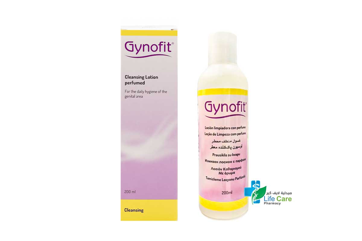 GYNOFIT WASH LOTION SCENTED 200 ML - Life Care Pharmacy