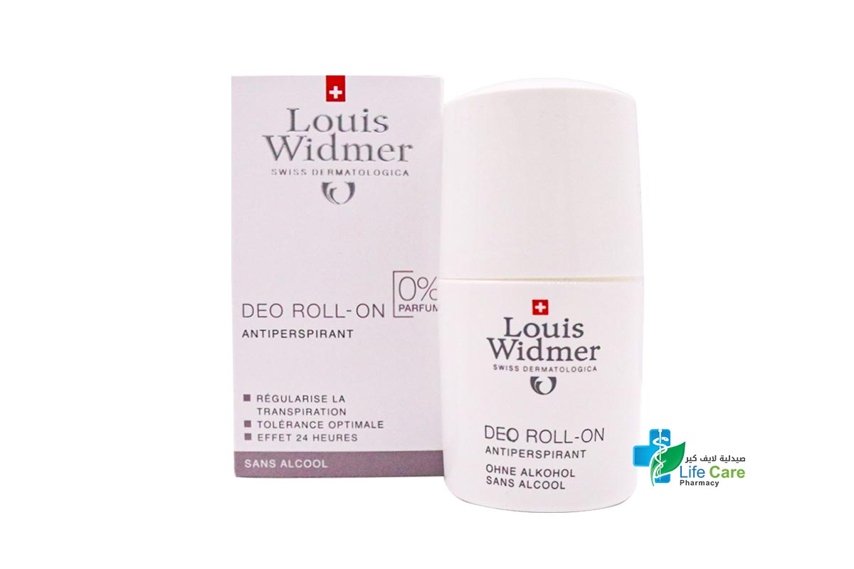 LOUIS WIDMER DEO ROOL ON 50 ML - Life Care Pharmacy