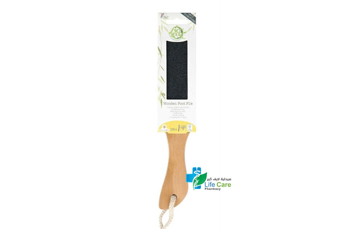 SO ECO WOODEN FOOT FILE - Life Care Pharmacy