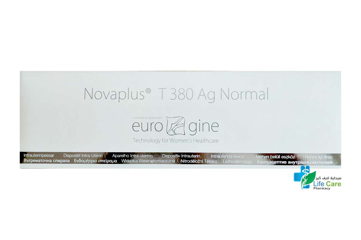 NOVA PLUS T 380 AG NORMAL - Life Care Pharmacy