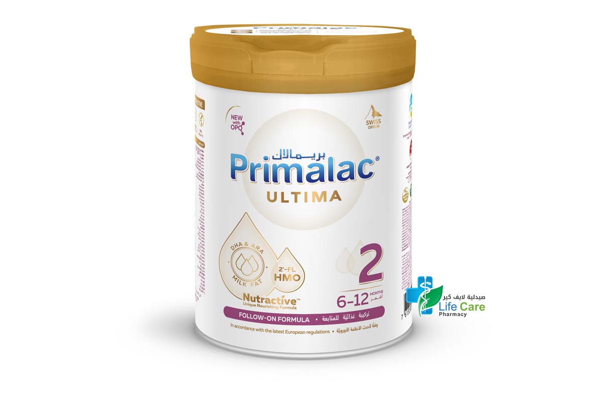 PRIMALAC ULTIMA NO 2 FROM 6 TO 12 MONTHS 400GM - Life Care Pharmacy