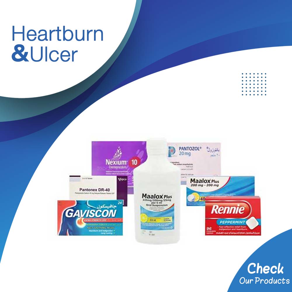 Heartburn & Ulcer - Life Care Pharmacy