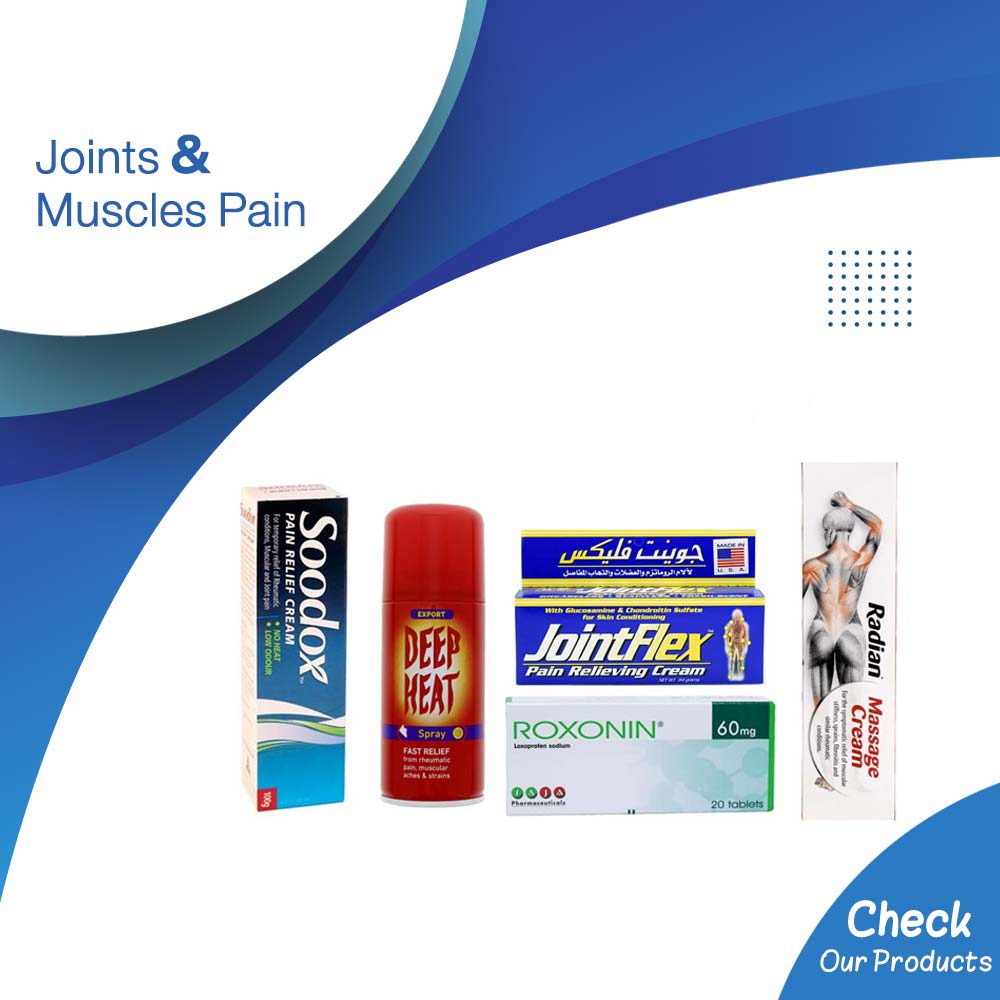 Joints & Muscles Pain - Life Care Pharmacy