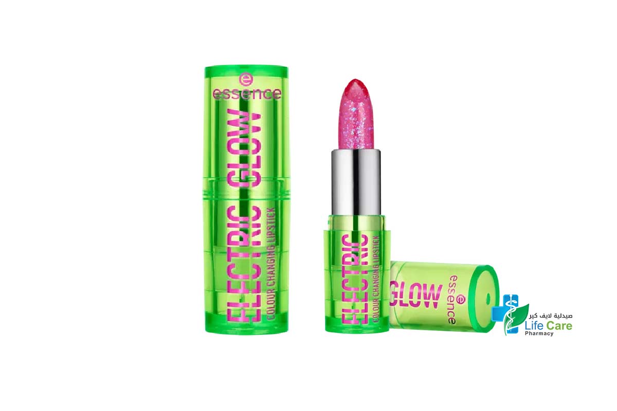 ESSENCE ELECTRIC GLOW COLOUR CHANGING LIPSTICK 3.2 - Life Care Pharmacy