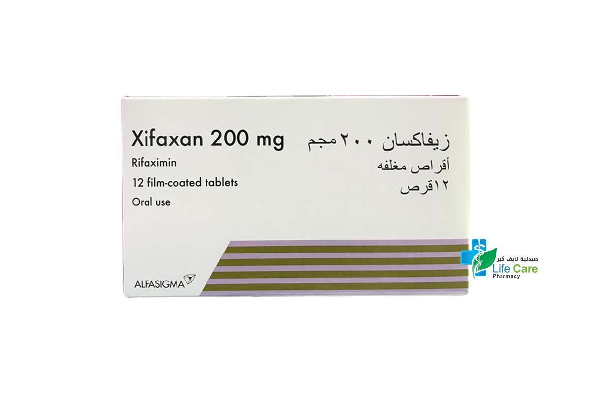 XIFAXAN 200 MG 12 TABLETS - Life Care Pharmacy