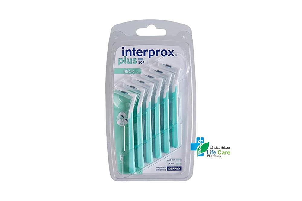INTERPROX PLUS MICRO 0.9 GREEN 6 UNITS - Life Care Pharmacy