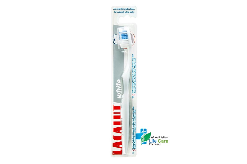 LACALUT WHITE TOOTHBRUSH - Life Care Pharmacy