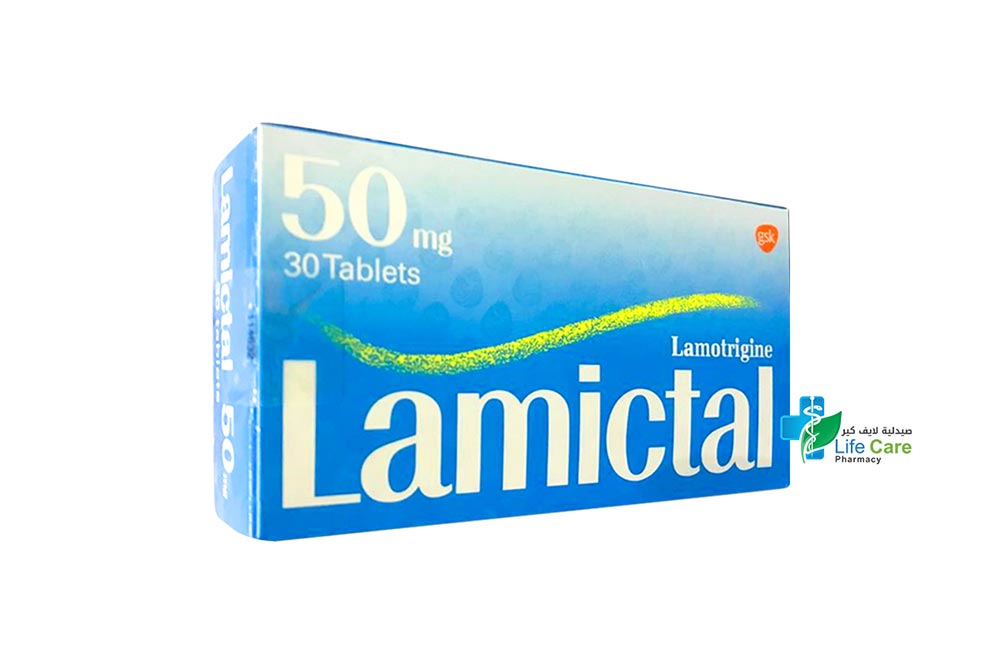 LAMICTAL 50MG 30 TABLETS - Life Care Pharmacy