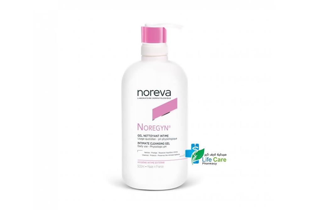 NOREVA NOREGYN INTIMATE CLEANSING GEL 500 ML - Life Care Pharmacy