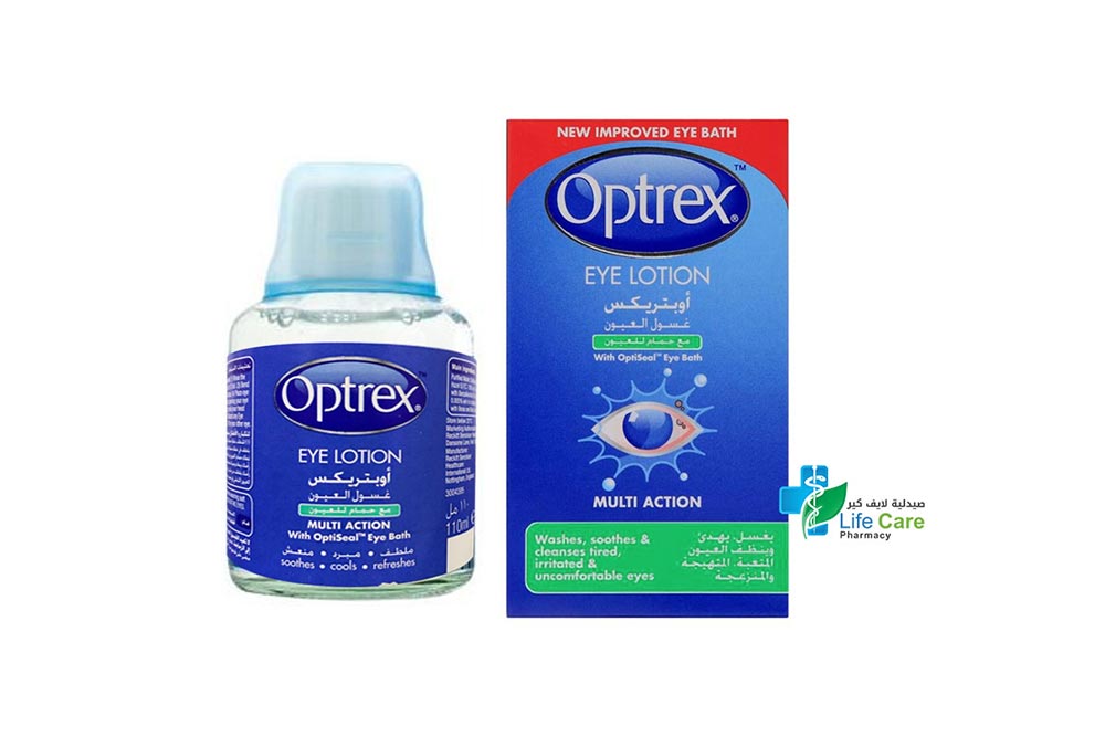OPTREX EYE LOTION 110 ML - Life Care Pharmacy