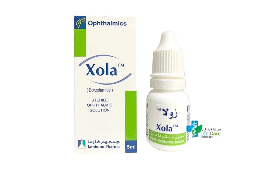XOLA OPHTHALMICS EYE SOLUTION 5 ML - Life Care Pharmacy