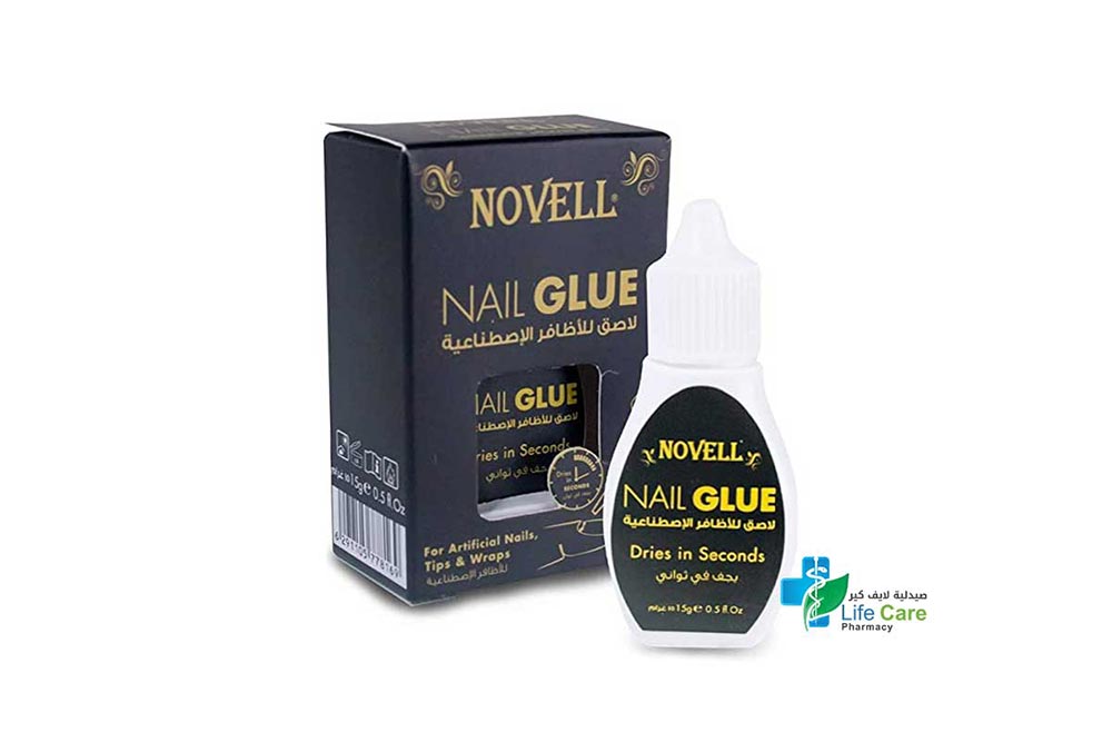 NOVELL NAIL GLUE 15 G - Life Care Pharmacy