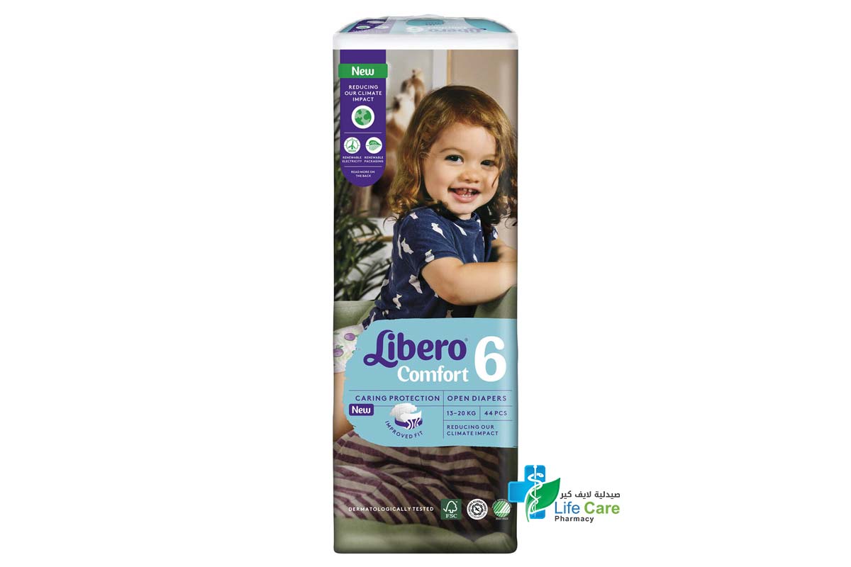 LIBERO COMFORT 6   44 DIAPERS - Life Care Pharmacy