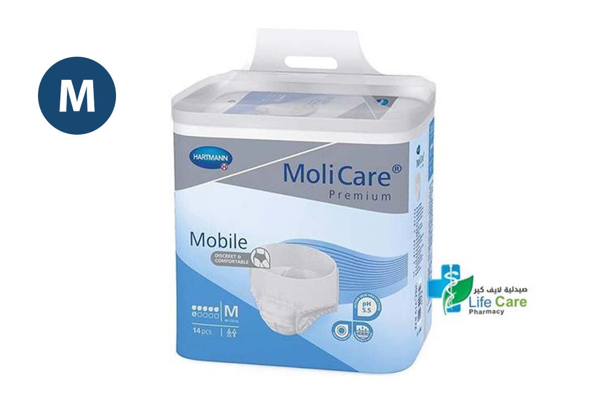 MOLICARE PREMIUM MOBILE M 14 PCS - Life Care Pharmacy