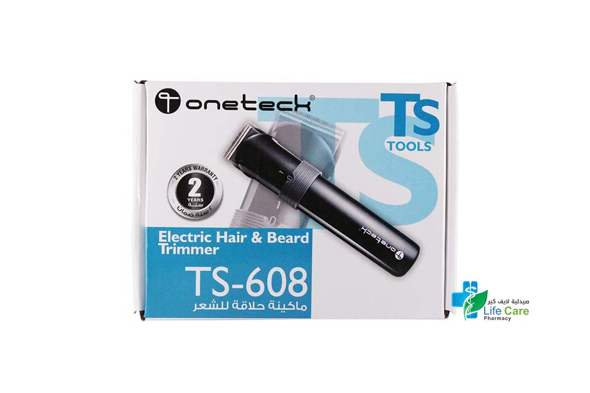 ONETECH ELECTRIC HAIR AND BEARD TRIMMER TS 608 - Life Care Pharmacy