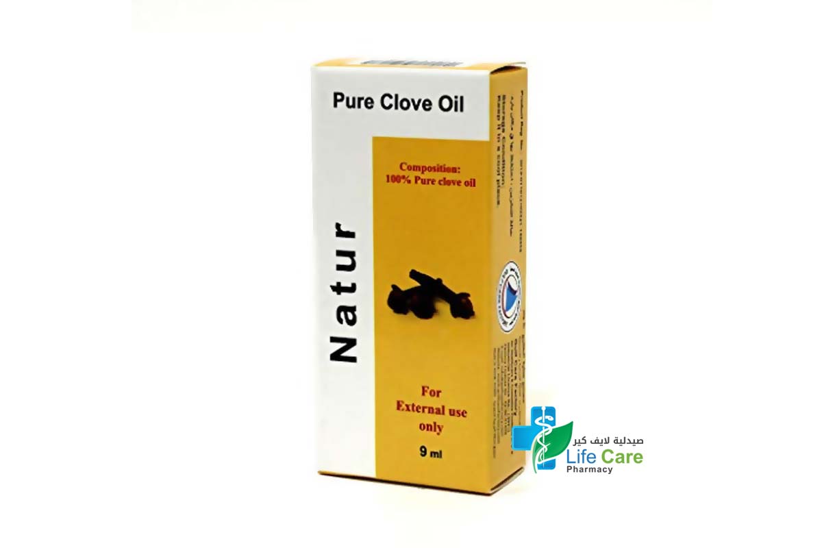 NATUR PURE CLOVE OIL 9 ML - Life Care Pharmacy
